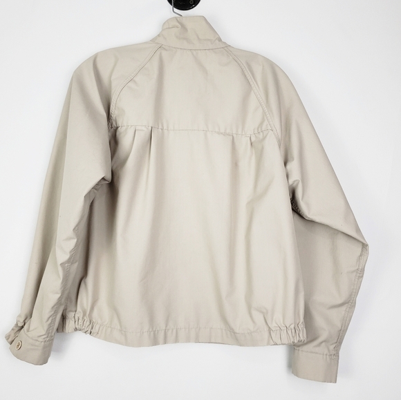 London Fog‎ Cream Mens Golf Jacket 10/12 - Picture 2 of 5